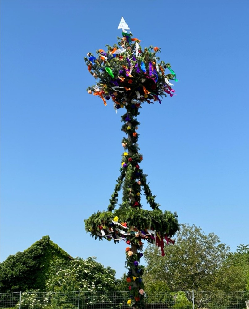 Wir haben unseren Maibaum wieder!